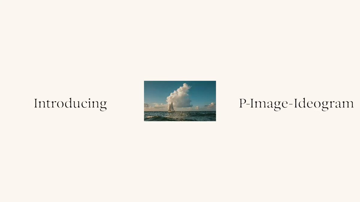 Ideogram launches P-Image models with improved quality-speed-cost trade-offs