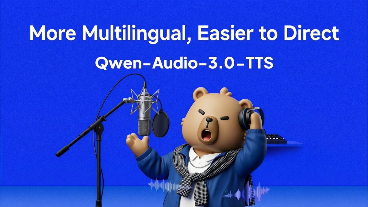 Alibaba Introduces Qwen-Audio-3.0-TTS with Real-Time and High-Quality Options
